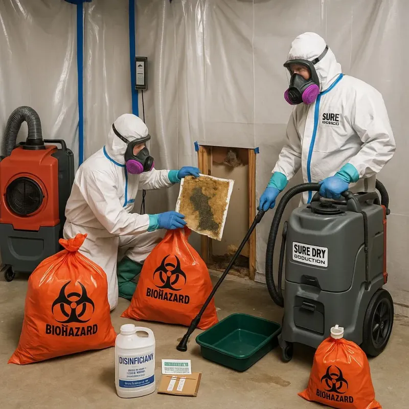 Contaminated Water Handling Protocols process in Condon, TN