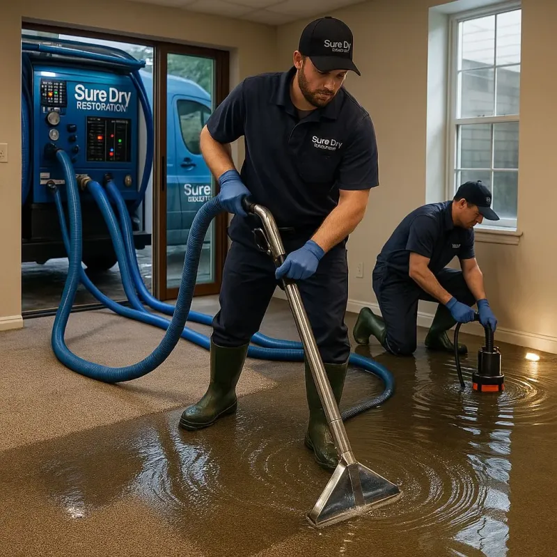 Water Extraction and Removal process in Condon, TN
